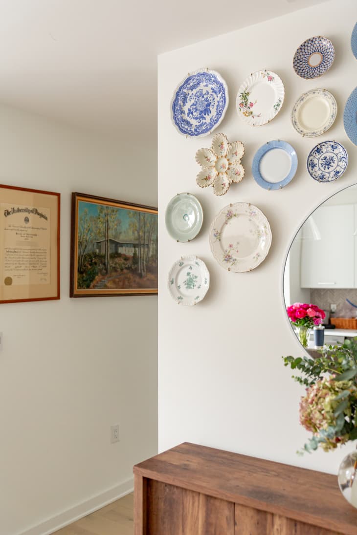 Wall decoration with plates - Make your wall unique!