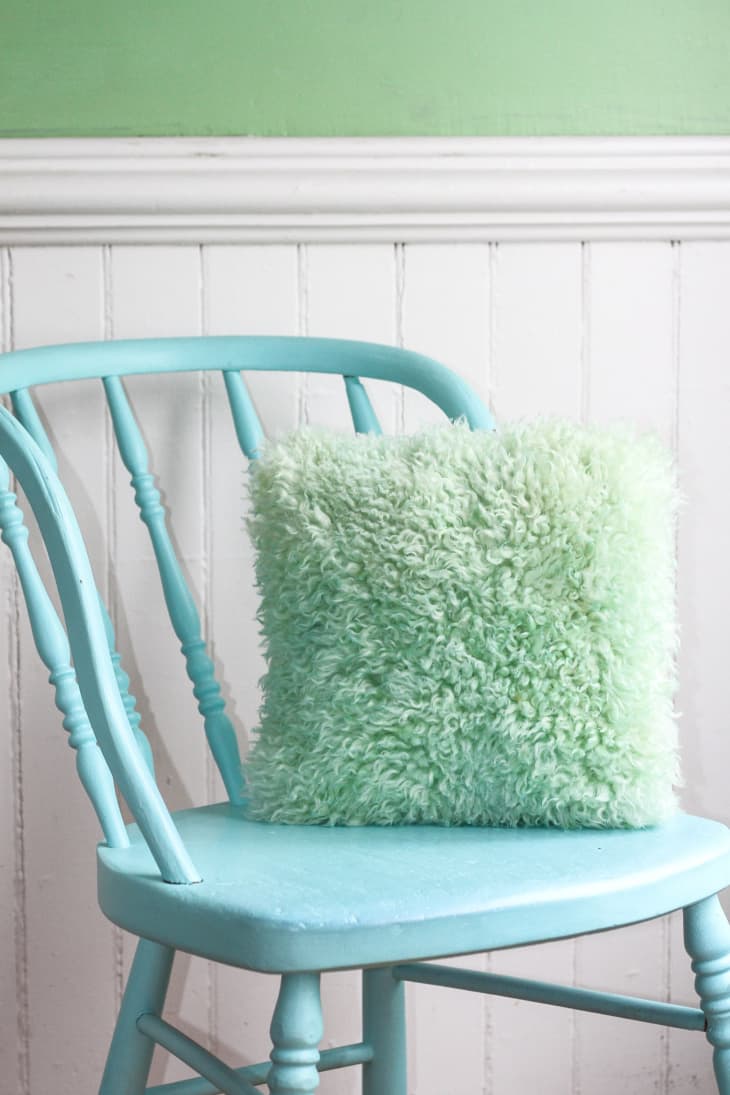 How to Dye a Sheepskin Photo Tutorial Apartment Therapy