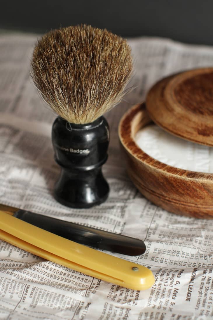 How To Clean a Shaving Brush Apartment Therapy