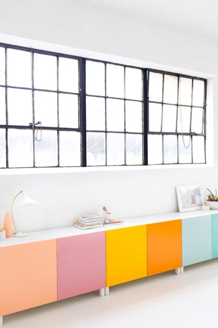 IKEA Paint Makeovers A Colorful Collection of Ideas Apartment Therapy