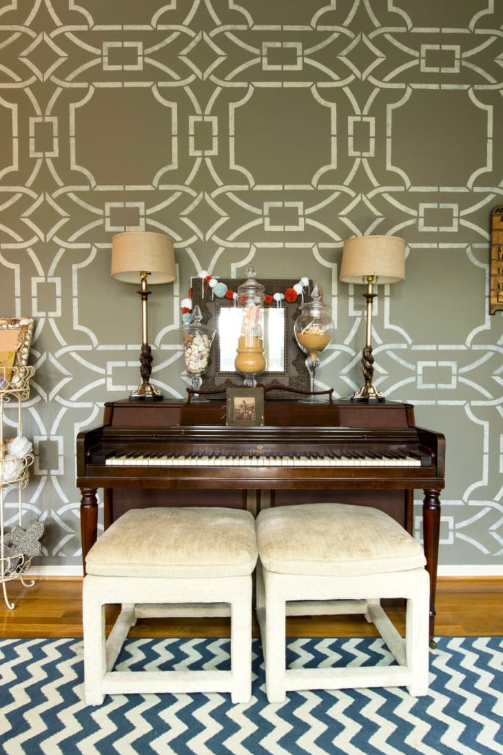 Dana & Brooks' Painted Paradise | Apartment Therapy