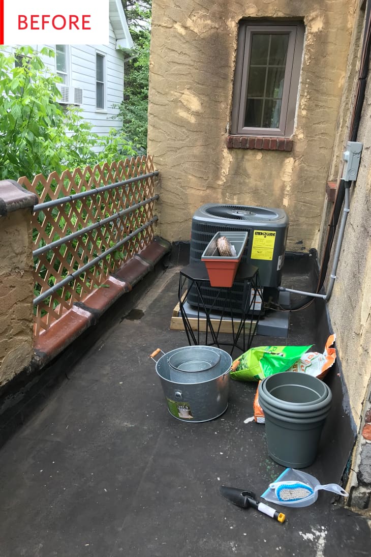 Tiny Balcony Decor Ideas Before and After Photos Apartment Therapy