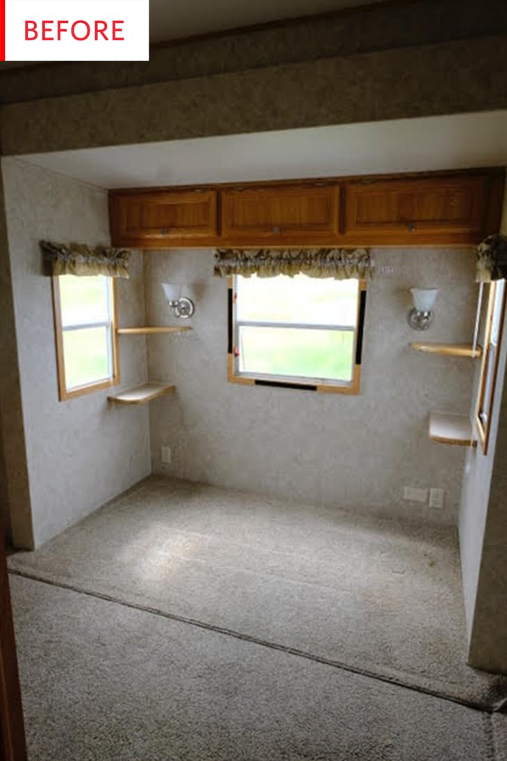 RV Storage Bed Frame DIY Photos Apartment Therapy