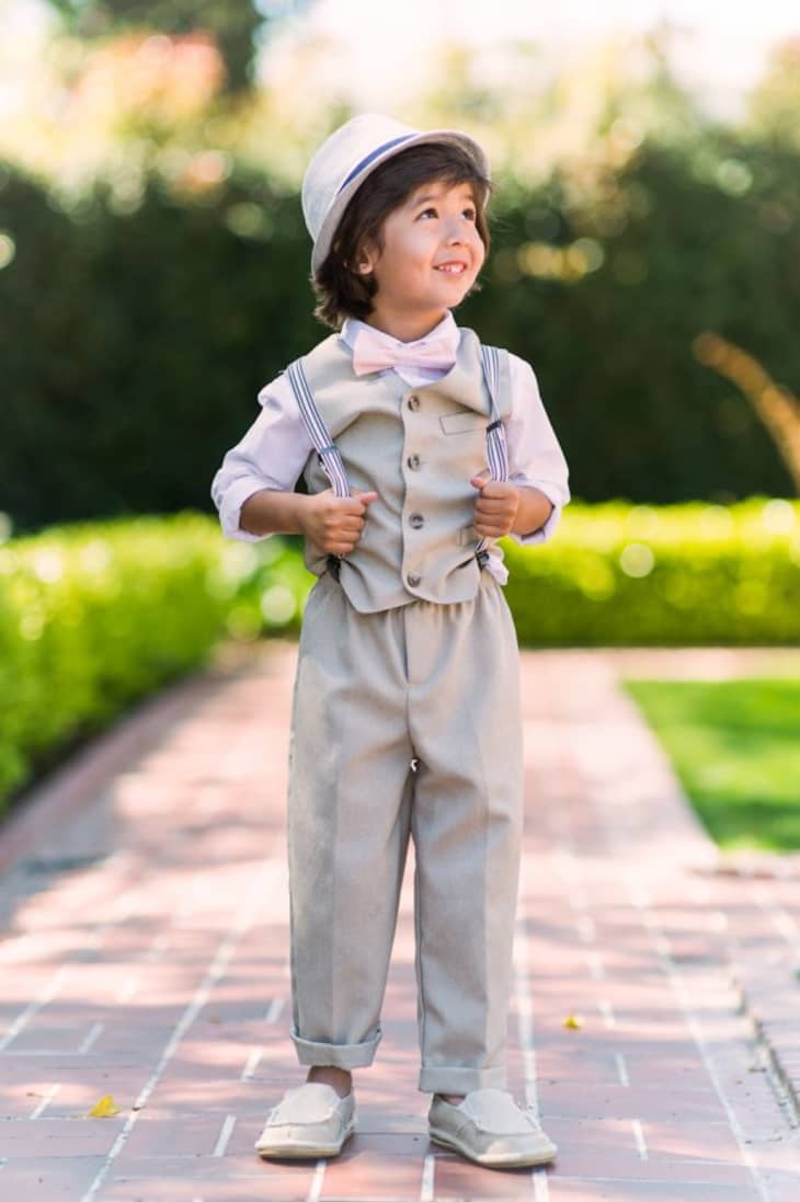 Girl ring bearer outfits deals
