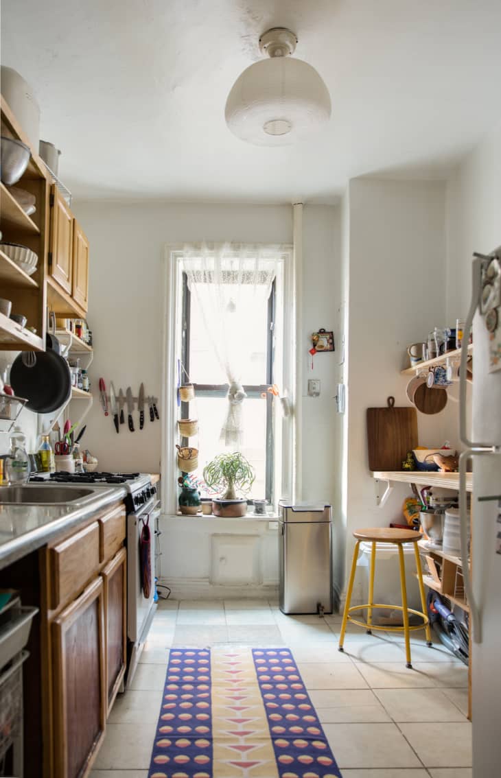 This is where to put a trash can in a small kitchen, according to designers