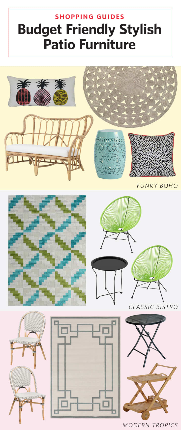 Cheap Thrills BudgetFriendly & Stylish Patio Furniture Apartment