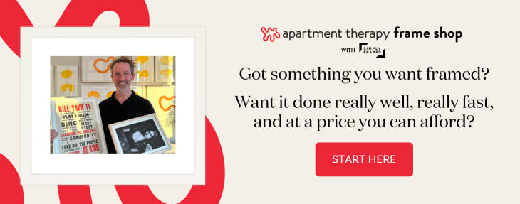 How to Hang Art on a Brick Wall Apartment Therapy