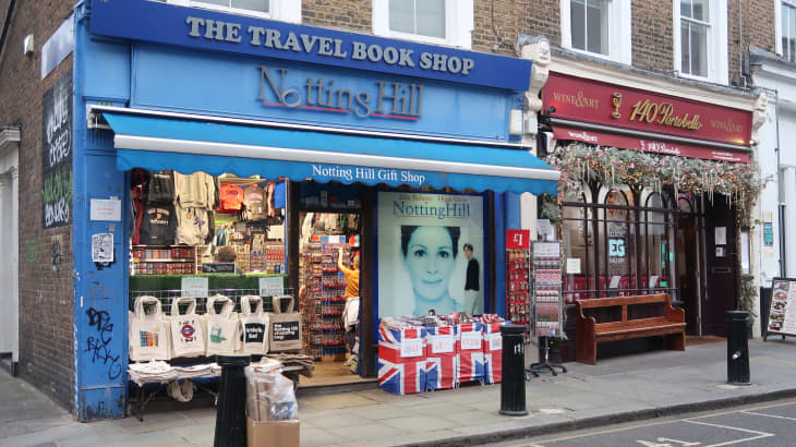 The flat above the Notting Hill bookshop is on sale for £2.4