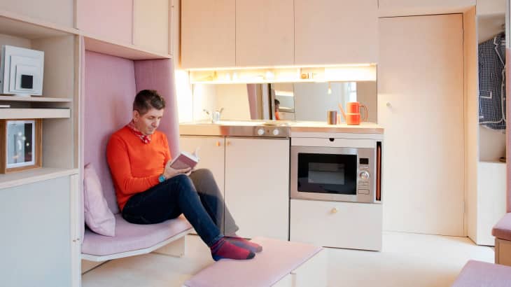 Tiny sales home microwave
