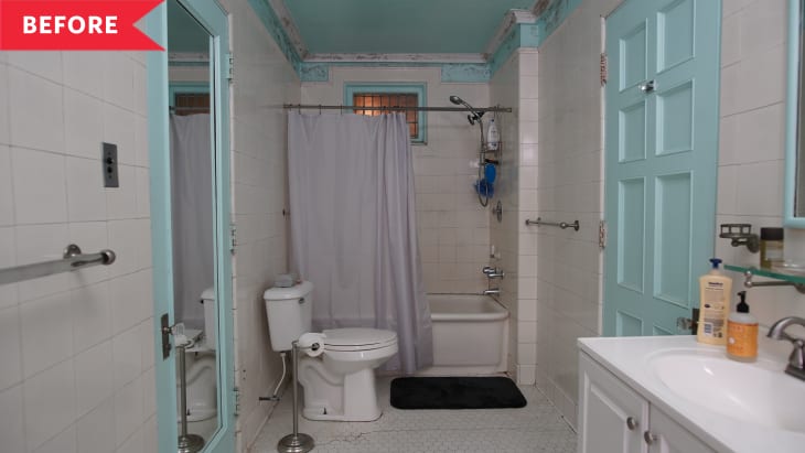HGTV Rehab Addict Rescue Airy Bathroom Renovation | Apartment Therapy