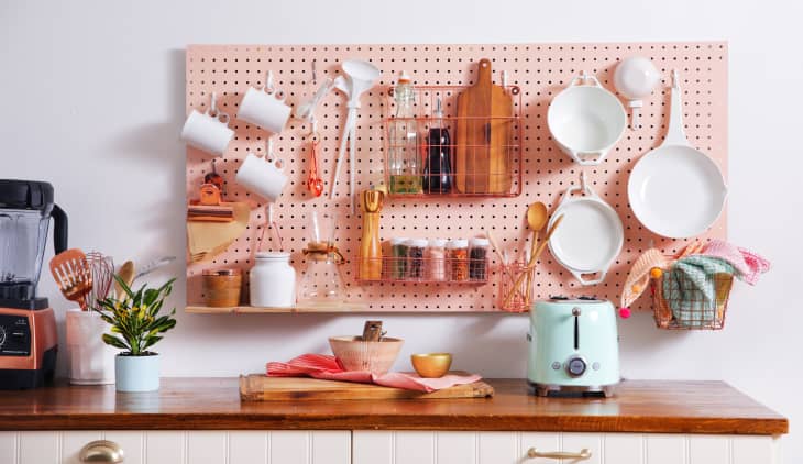 Pegboard Kitchen