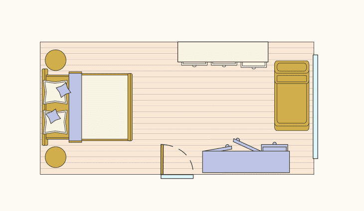 Best Bedroom Layouts if You Have a Queen-Sized Bed | Apartment Therapy