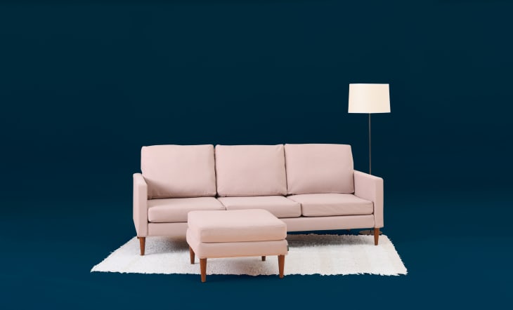 Sofa in a clearance box company