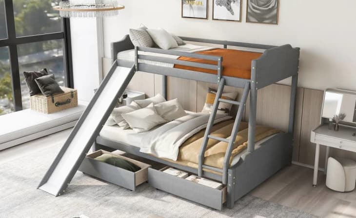 twin over full bunk bed overstock