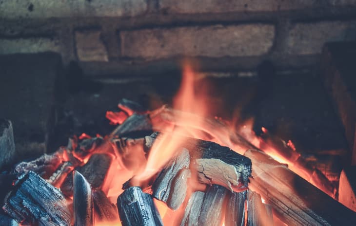 Perfectly Cozy Fireplace Art