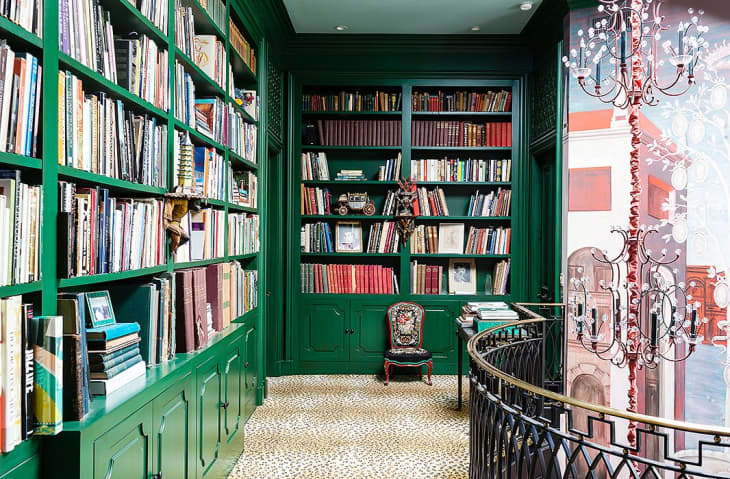 Bookcases in Bold, Surprising Colors | Apartment Therapy
