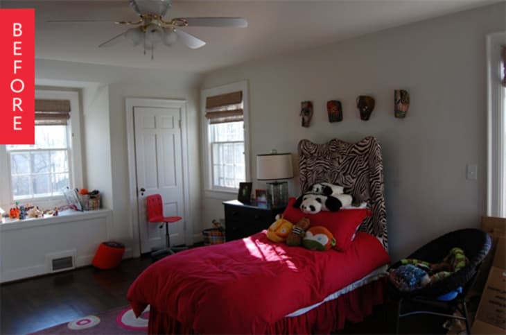 A Graphic and Modern Makeover For a 10 Year Old Boy s Room