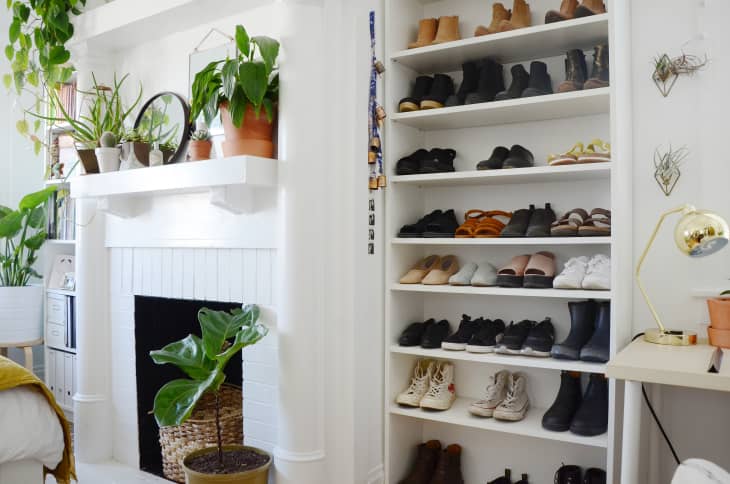 Space-Saving Shoe Organizing Hack