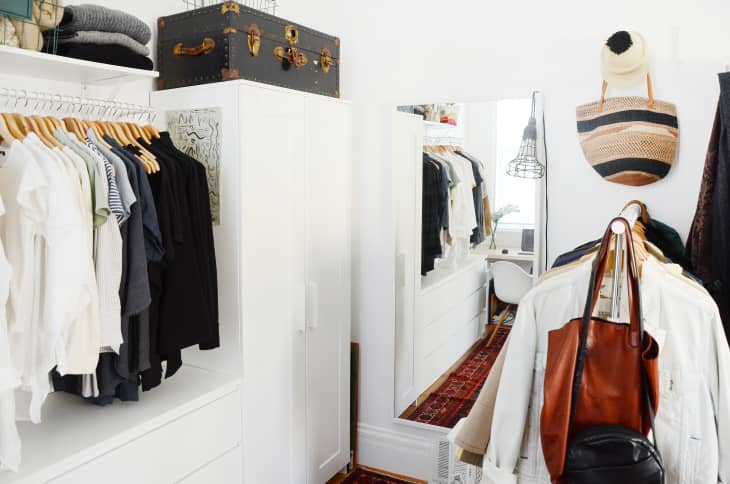 7 Ways to Store More in Really Small Closets