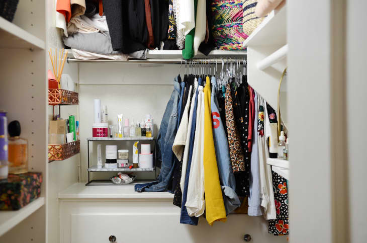 Closet Organizers and Storage Shelves for Clothes, Collapsible Stackable  Storage