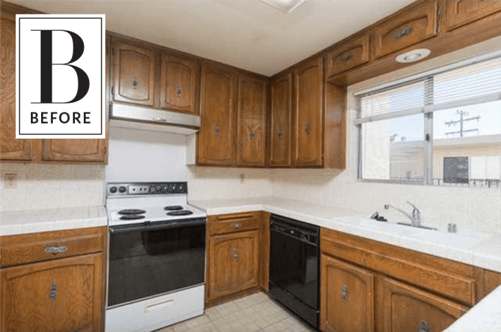 An Outdated Kitchen and Bathroom Get a Much Needed Remodel | Apartment ...