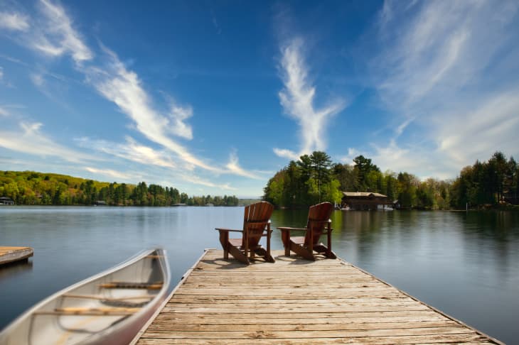 lake house dock