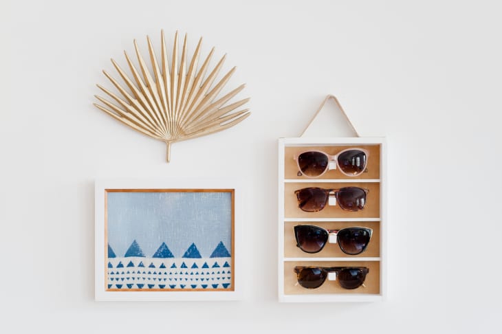 How To Make an Organizer for Eyeglasses and Sunglasses Photo Tutorial Apartment Therapy
