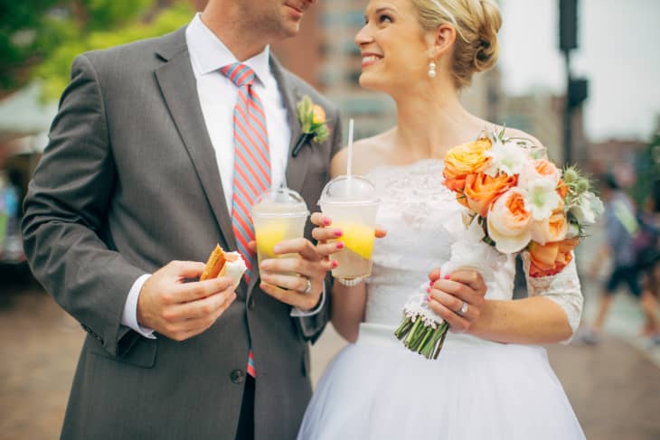 Real Wedding Elopement At Boston City Hall After Cancelling A Big Bash Apartment Therapy