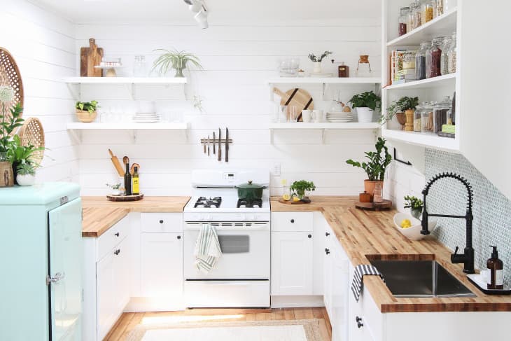 Real Costs: A tiny galley kitchen becomes an airy utility room for