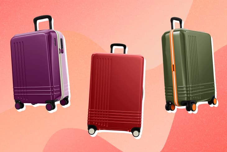 three suitcases from Roam
