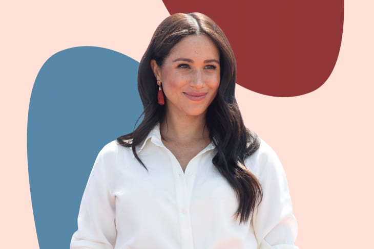 Graphic of Meghan Markle
