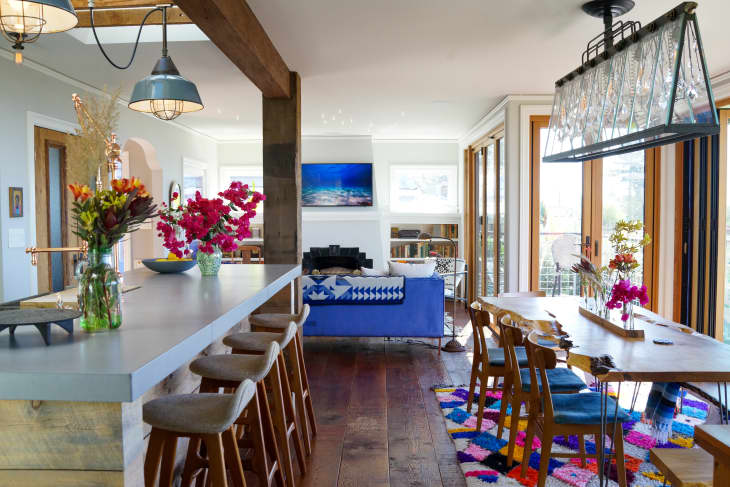 Casa con color en California