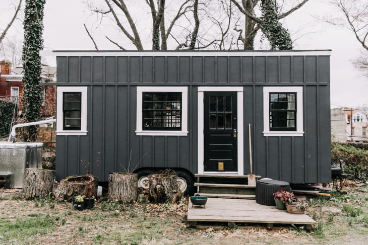 Couple Builds Tiny Home to Live in their Portland Backyard