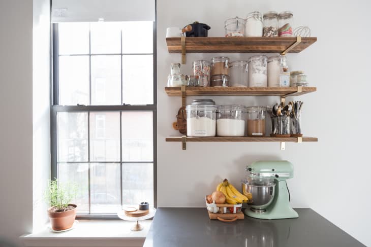 Lift Up Kitchen Mixer Shelf - Transitional - Kitchen