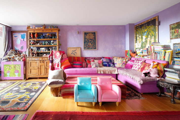 Purple Colour Paint Hues to Brighten up your Interiors