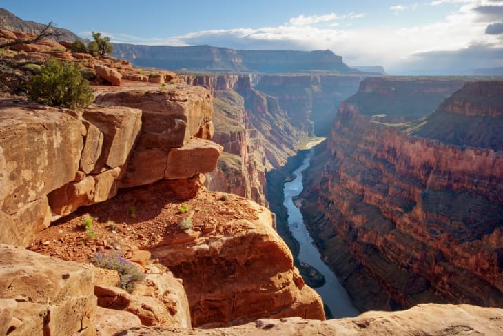 Rock layers of Grand Canyon National Park in Arizona