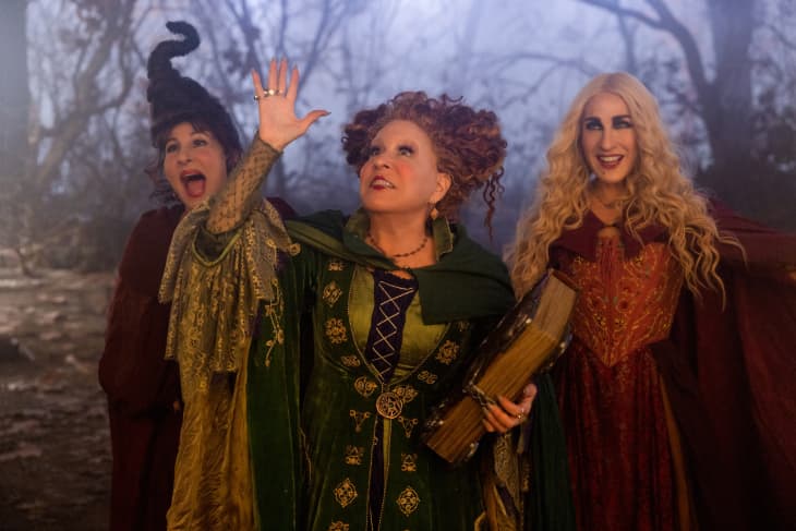 Hocus Pocus 2 still: the Sanderson sisters