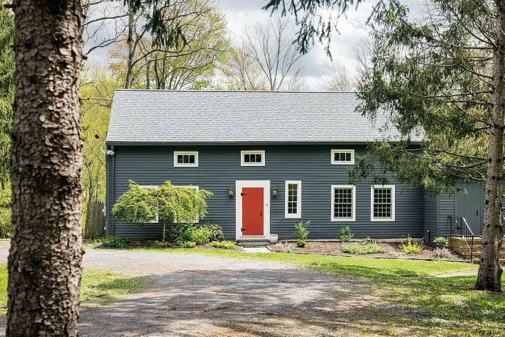 Exterior of historic upstate New York home.