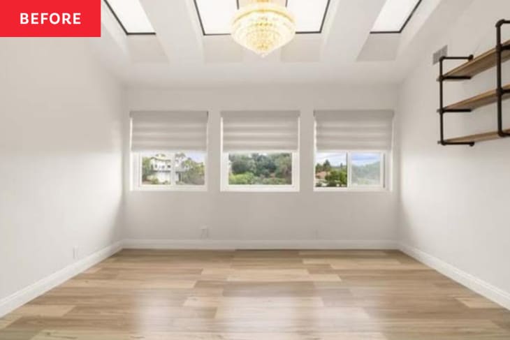 Empty office before being staged.