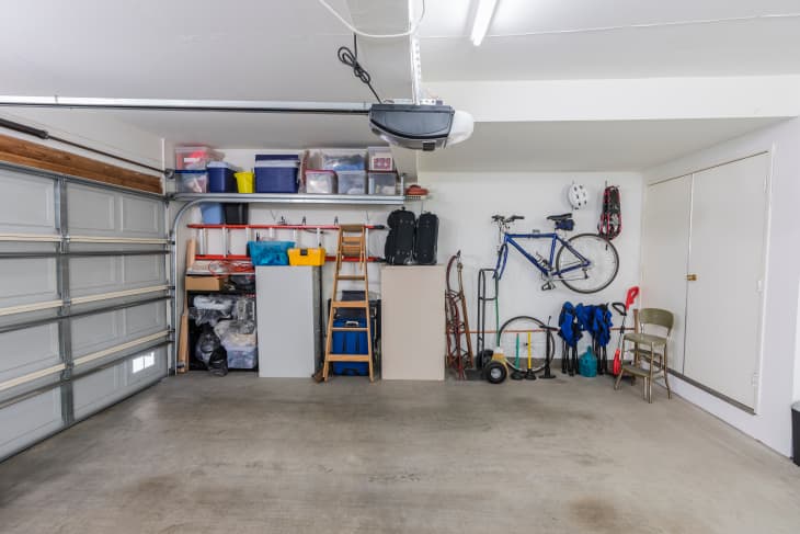 Use a Plastic Shoe Organizer to Organize Your Garage