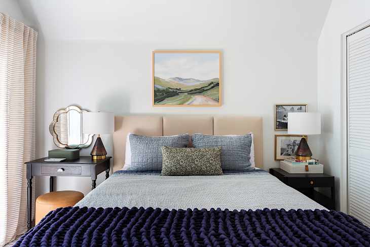 Article Pactera bed in bedroom.