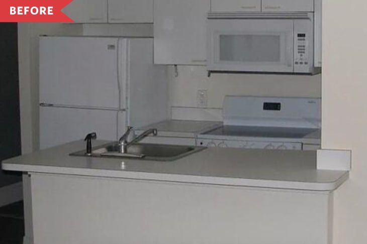 Sourya Venumbaka's kitchen before