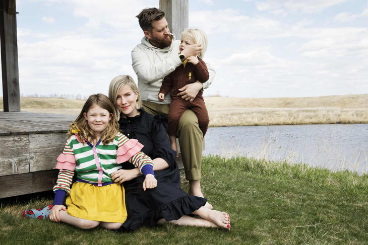 Gunnar Larson and his family