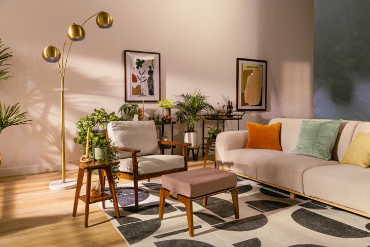 Levity upholstered furniture in a living room setting