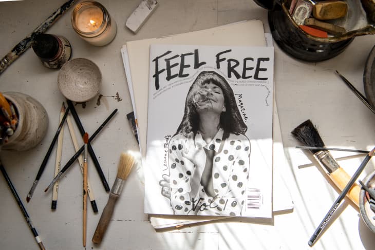 Leanne Ford's new Feel Free on a desk