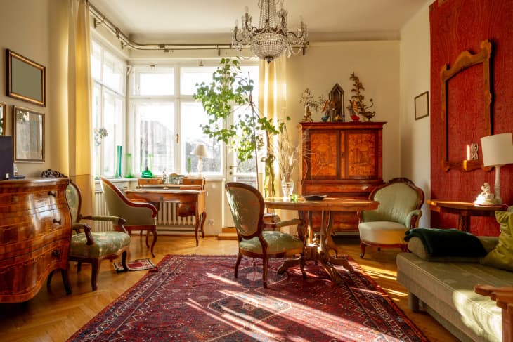 Royal Bookcase with Hidden Desk