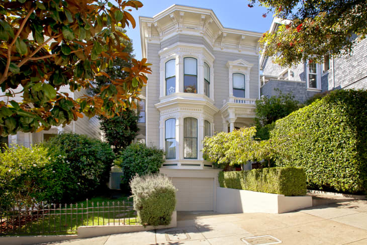 Exterior of Victorian-style home