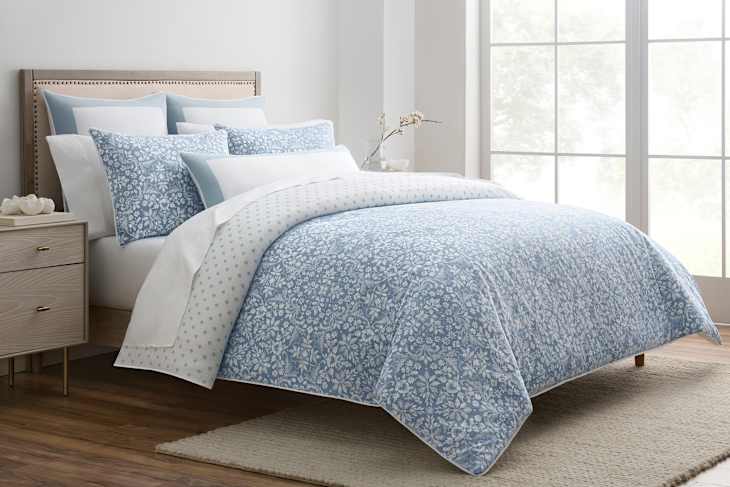 W By Wamsutta Printed 3PC Comforter Set - Porto Tile