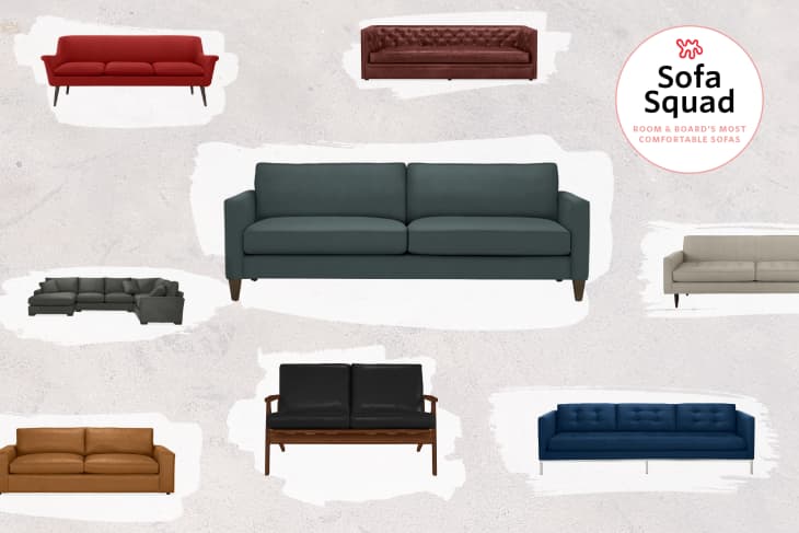Room and board shop chaise sofa