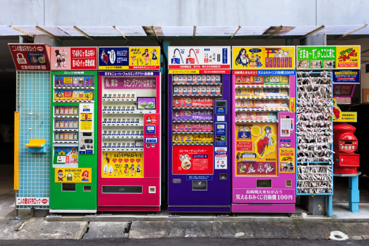 Novel idea shop vending machine